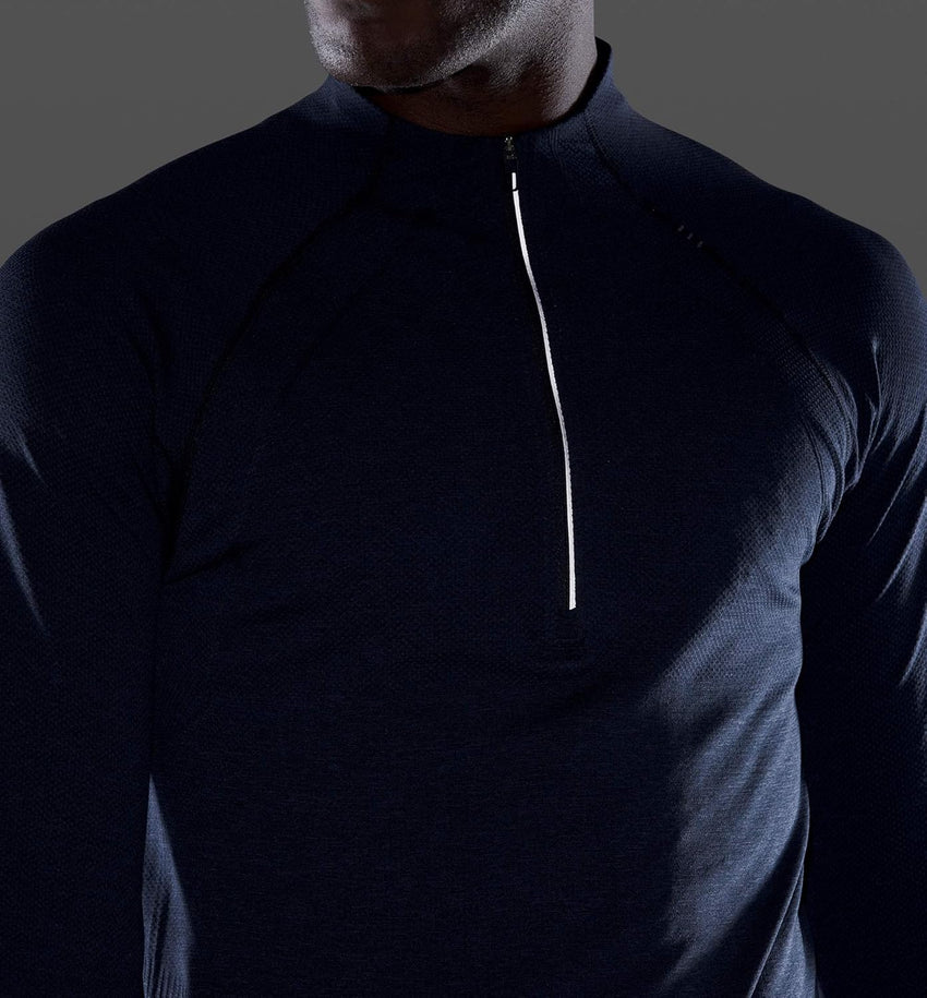 lululemon Mens Metal Vent Tech 1/2 Zip Long Sleeve Shirt - 7DAY'S