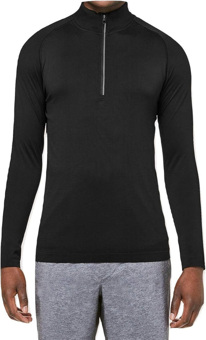 Lululemon Mens Metal Vent Tech 1/2 Zip Long Sleeve Shirt - 7DAY'S