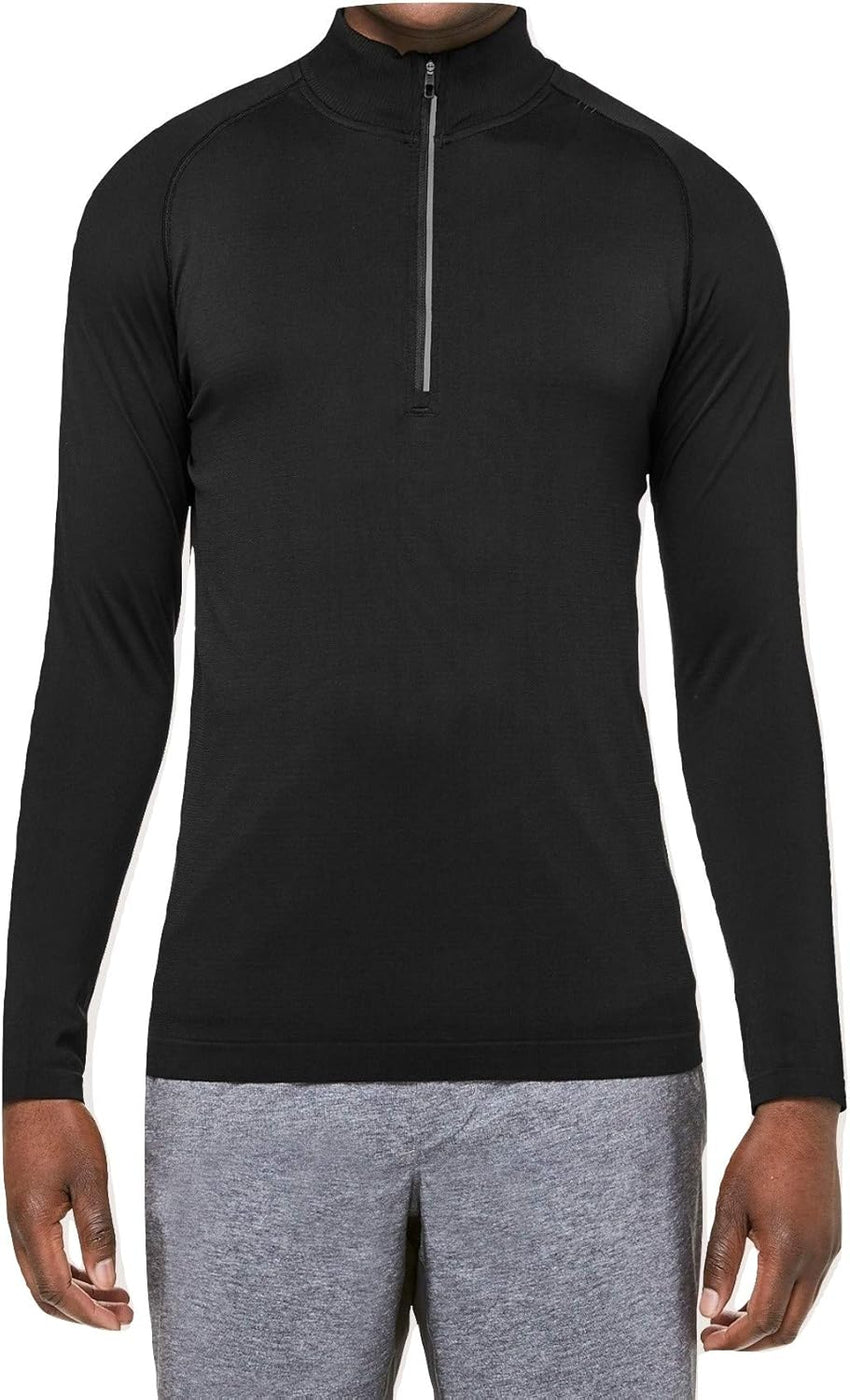 Lululemon Mens Metal Vent Tech 1/2 Zip Long Sleeve Shirt - 7DAY'S