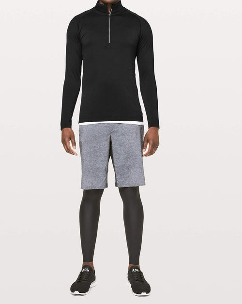 Lululemon Mens Metal Vent Tech 1/2 Zip Long Sleeve Shirt - 7DAY'S