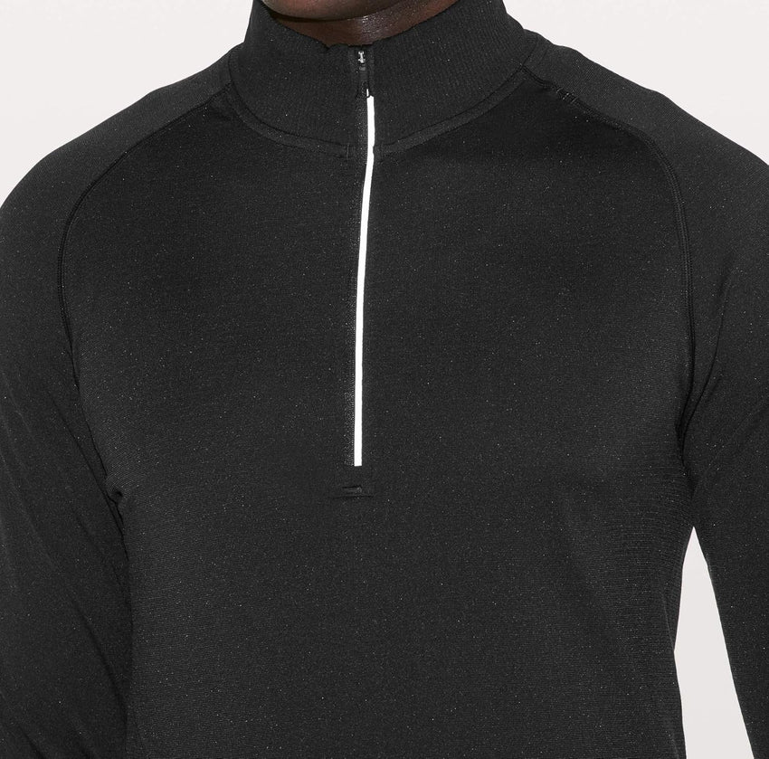 Lululemon Mens Metal Vent Tech 1/2 Zip Long Sleeve Shirt - 7DAY'S