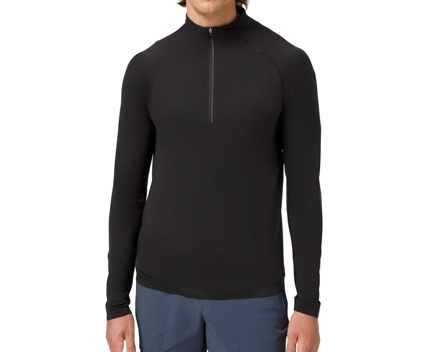 lululemon Mens Metal Vent Tech 1/2 Zip Long Sleeve Shirt - 7DAY'S