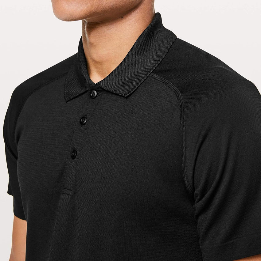 lululemon Mens Metal Vent Tech Polo Short Sleeve Shirt - 7DAY'S