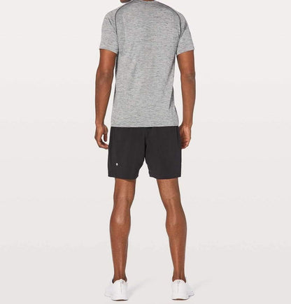 lululemon Men's Metal Vent Tech Short Sleeve Crew T-Shirt (Slate Grey, M) - 7DAY'S