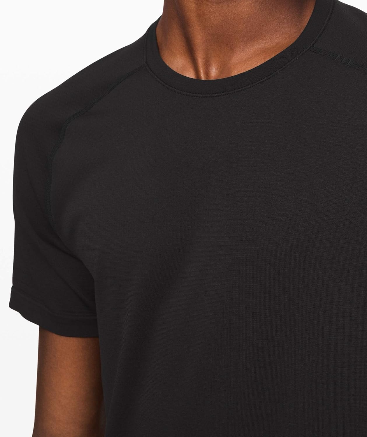 lululemon Mens Metal Vent Tech Short Sleeve Shirt (Black, S) - 7DAY'S