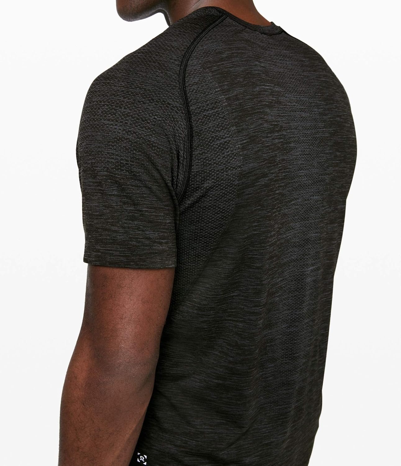 Lululemon Mens Metal Vent Tech Short Sleeve Shirt (Deep Coal Black, M) - 7DAY'S