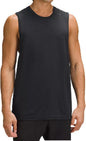 lululemon Men's Metal Vent Tech Tank (US, Alpha, Medium, Regular, Regular, Black) - 7DAY'S