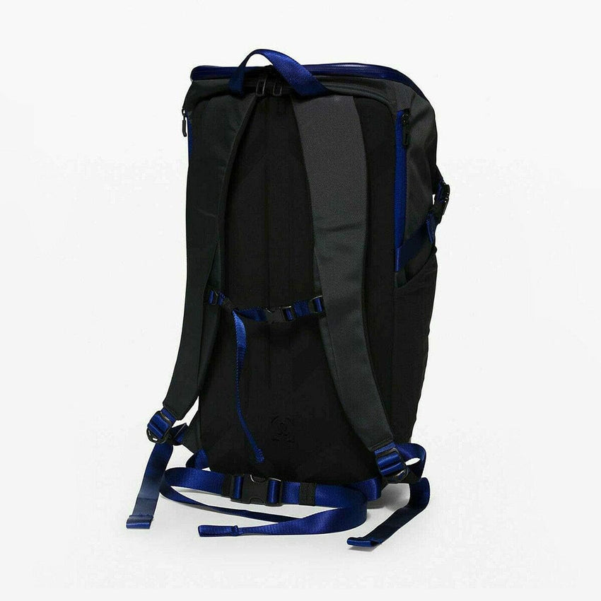 lululemon Men's More Miles Backpack 25.5Ll Can accommodate 17" laptop - Sturdy & Water - repellent - Heavy Duty - Blue Black - 7DAY'S