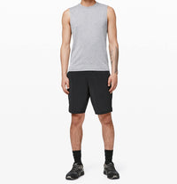 lululemon Men's T.H.E. Short (9" BLK (Linerless), S) - 7DAY'S