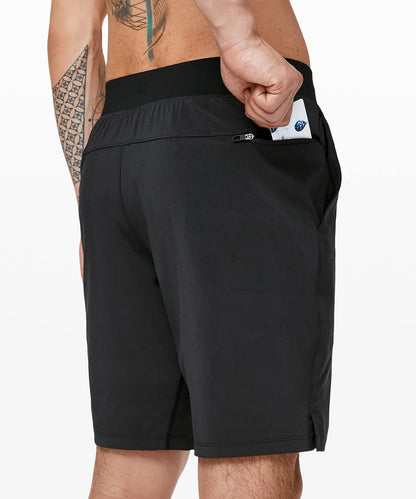 lululemon Men's T.H.E. Short (9" BLK (Linerless), S) - 7DAY'S