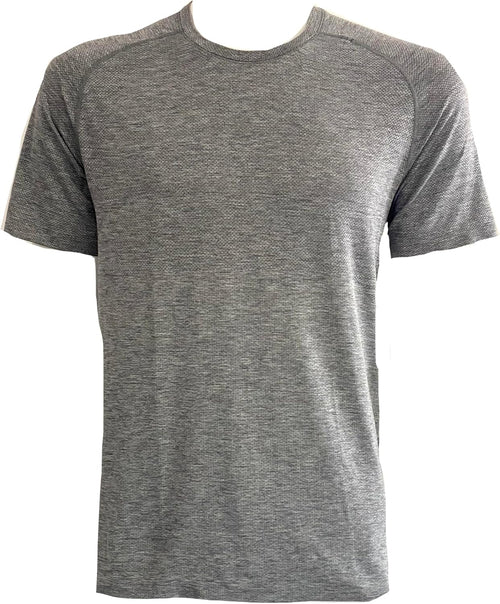 lululemon Metal Vent TECH SS 2.0 (US, Alpha, Large, Regular, Regular, SLTE/WHT - Grey) - 7DAY'S