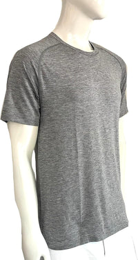 lululemon Metal Vent TECH SS 2.0 (US, Alpha, Large, Regular, Regular, SLTE/WHT - Grey) - 7DAY'S