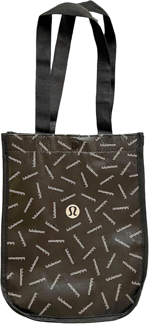Lululemon New Shopping Lunch Gym Tote Bag Run Yoga Tennis Golf Gym Swim Beach Skate Black