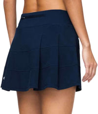 Lululemon Pace Rival Mid Rise Skirt (True Navy Tall, Size 4) - 7DAY'S