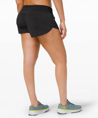 Lululemon Run Speed Up Short (Black, 10) - 7DAY'S