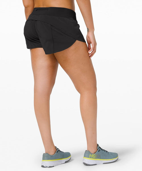 Lululemon Run Speed Up Short (Black, 10)