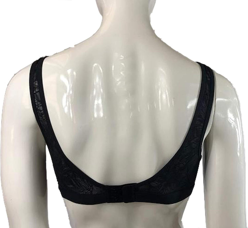 lululemon Shadow MESH Bra Leaf - BLK/Muus (M) - 7DAY'S