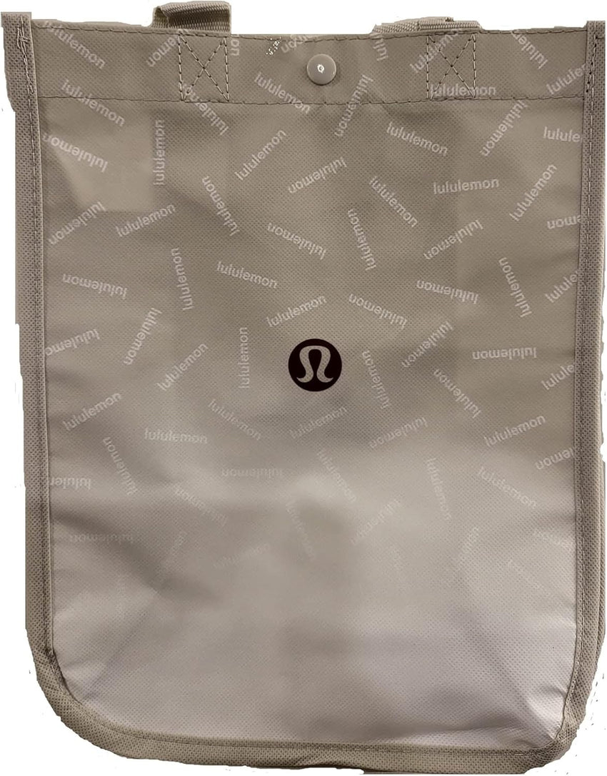 Lululemon Small Reusable Tote Bag (SILVER/WHITE) - 7DAY'S