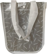 Lululemon Small Reusable Tote Carryall Gym Bag (White/Silver) - 7DAY'S