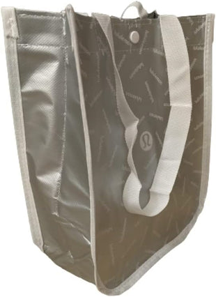 Lululemon Small Reusable Tote Carryall Gym Bag (White/Silver) - 7DAY'S