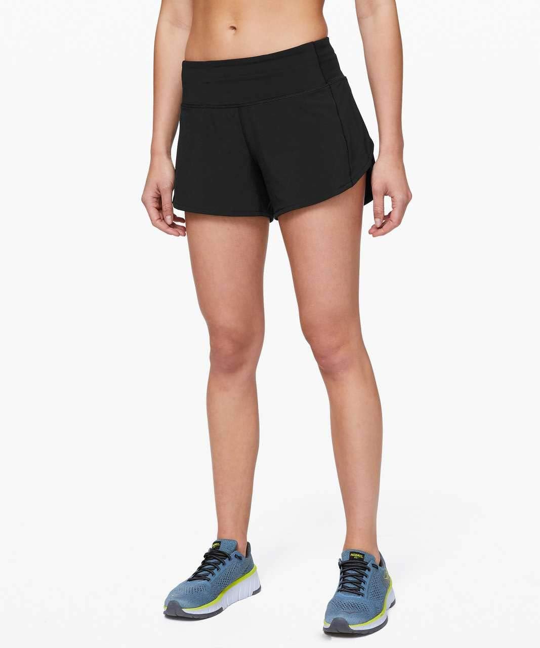 lululemon Speed Up Short Mid - Rise 4" Lined (Color 000, 10) - 7DAY'S