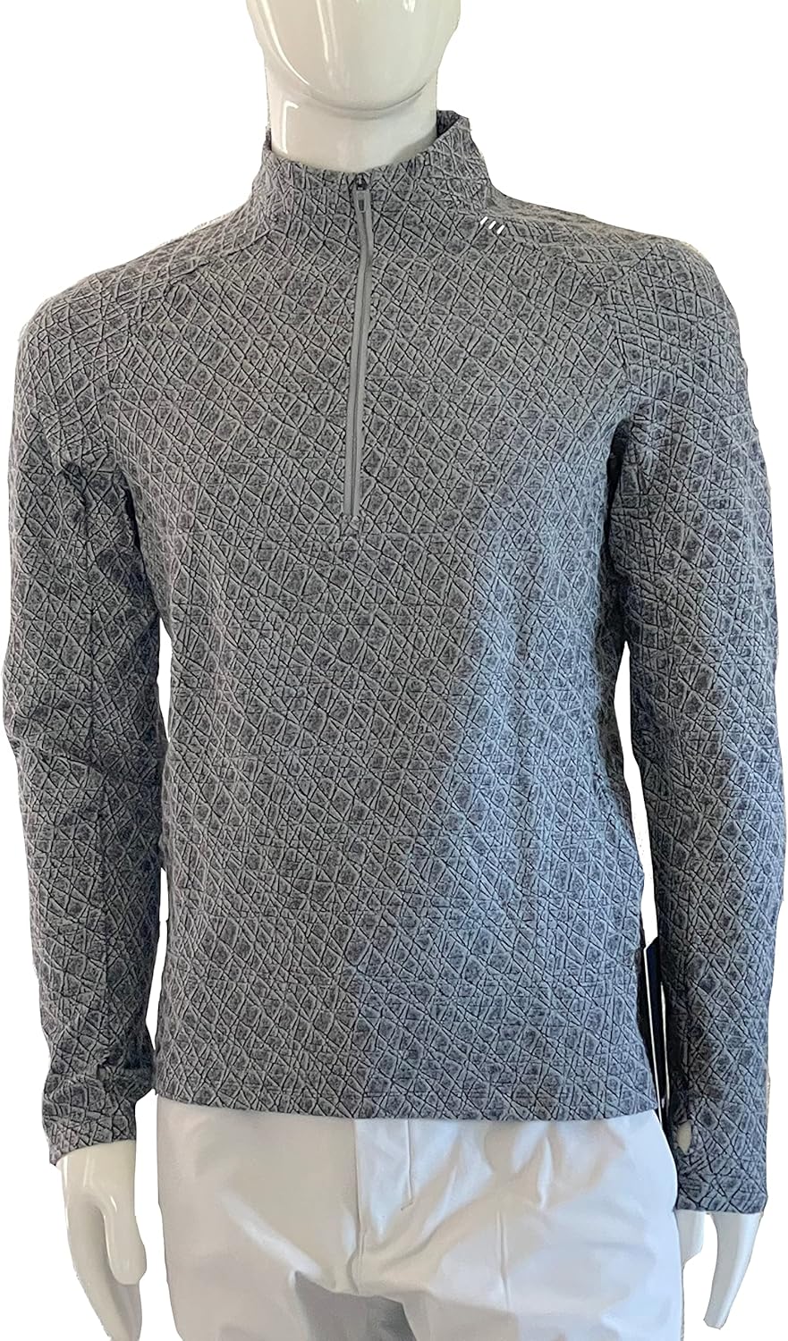 lululemon Surge Warm 1/2 Zip Grey - 7DAY'S