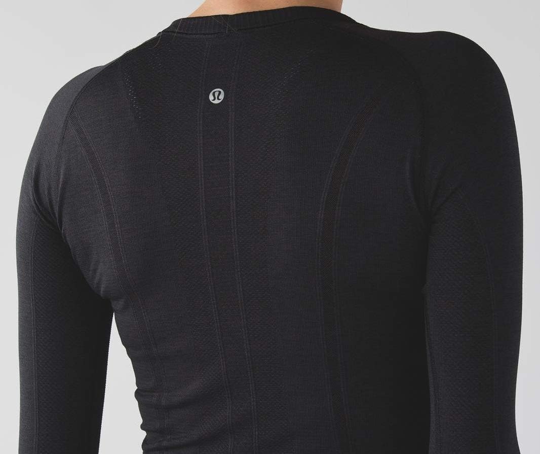 lululemon Swiftly Tech Long Sleeve Crew (Black, 10) - 7DAY'S