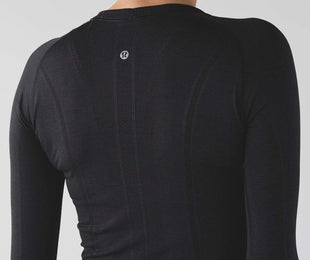 lululemon Swiftly Tech Long Sleeve Crew (Black, 10) - 7DAY'S