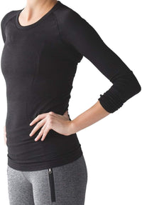 Lululemon Swiftly Tech Long Sleeve Crew (Black - 7DAY'S