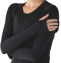 Lululemon Swiftly Tech Long Sleeve Crew (Black - 7DAY'S