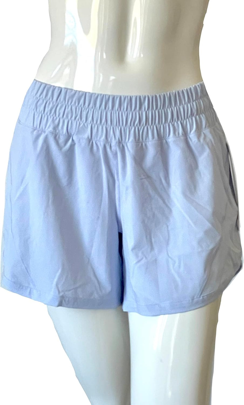 lululemon Track That Short 5" Lined (US, Numeric, 4, Regular, Regular, Pastel Blue) - 7DAY'S