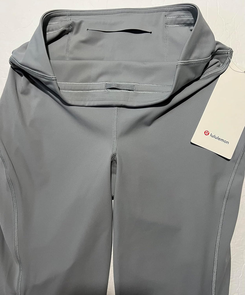 lululemon Women's Base Pace High Rise HR Tight 25 - Inch Womens Size 8 Tights (Gray - RHIG) - 7DAY'S