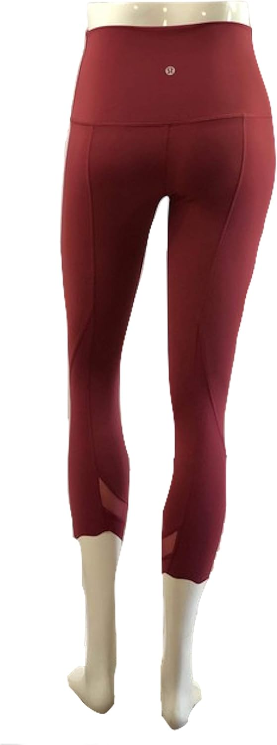 lululemon Wunder Under HR Crop 23" Scallop - CHIA (Chianti) - 7DAY'S