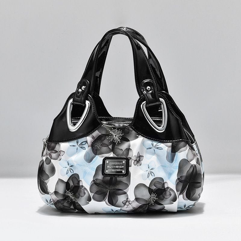 Luxury Handbags Flower Design Top - handle Ladies Handbag Women Shoulder Bags PU Leather Messenger Purse Bag Female Tote Sac Main - 7DAY'S