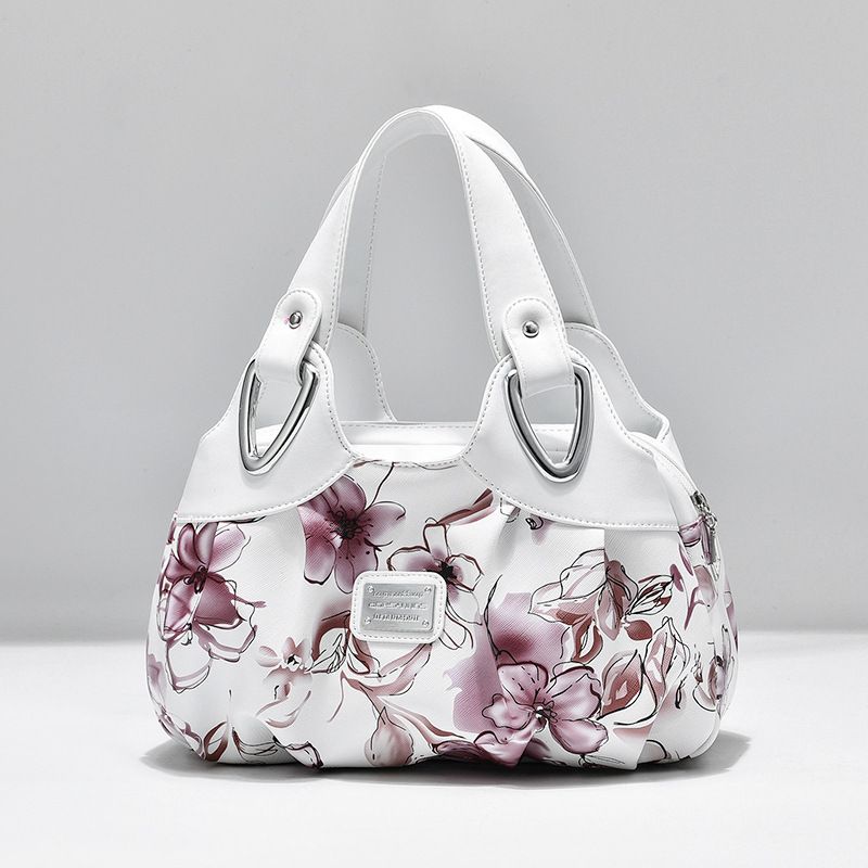 Luxury Handbags Flower Design Top - handle Ladies Handbag Women Shoulder Bags PU Leather Messenger Purse Bag Female Tote Sac Main - 7DAY'S