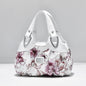 Luxury Handbags Flower Design Top - handle Ladies Handbag Women Shoulder Bags PU Leather Messenger Purse Bag Female Tote Sac Main - 7DAY'S