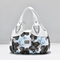 Luxury Handbags Flower Design Top - handle Ladies Handbag Women Shoulder Bags PU Leather Messenger Purse Bag Female Tote Sac Main - 7DAY'S