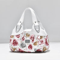 Luxury Handbags Flower Design Top - handle Ladies Handbag Women Shoulder Bags PU Leather Messenger Purse Bag Female Tote Sac Main - 7DAY'S