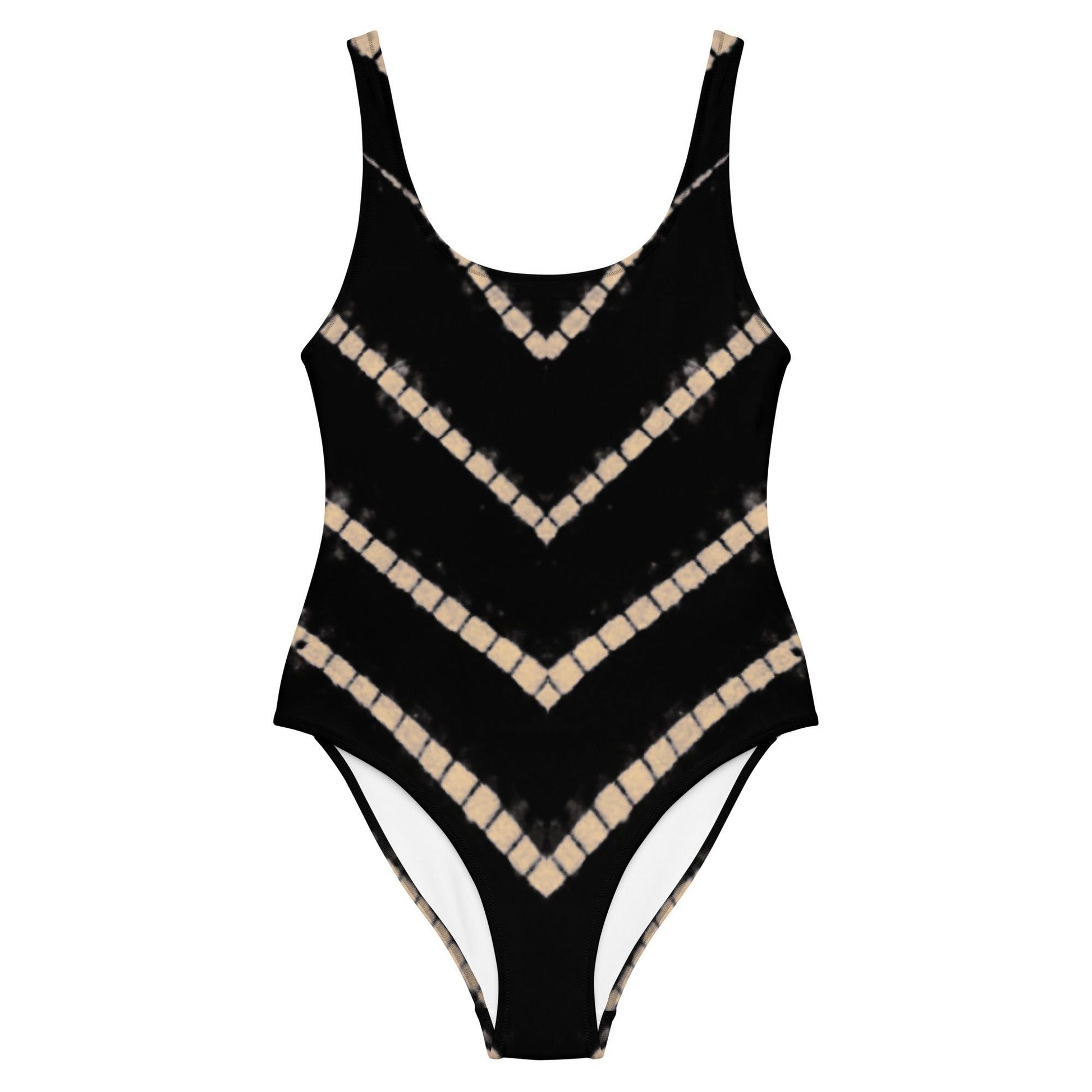 Lyra One Piece Swimsuit in Black Shibori - 7DAY'S