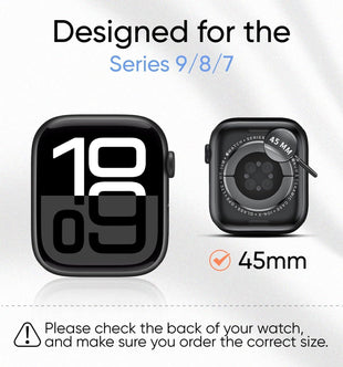 MAGIC JOHN 2 Pack for Apple Watch 45MM Series 9 8 7 Screen Protector, Ceramic Material Not Glass, Easy Installation, Self - Healing，Touch Sensitive, Anti - Scratch - 7DAY'S