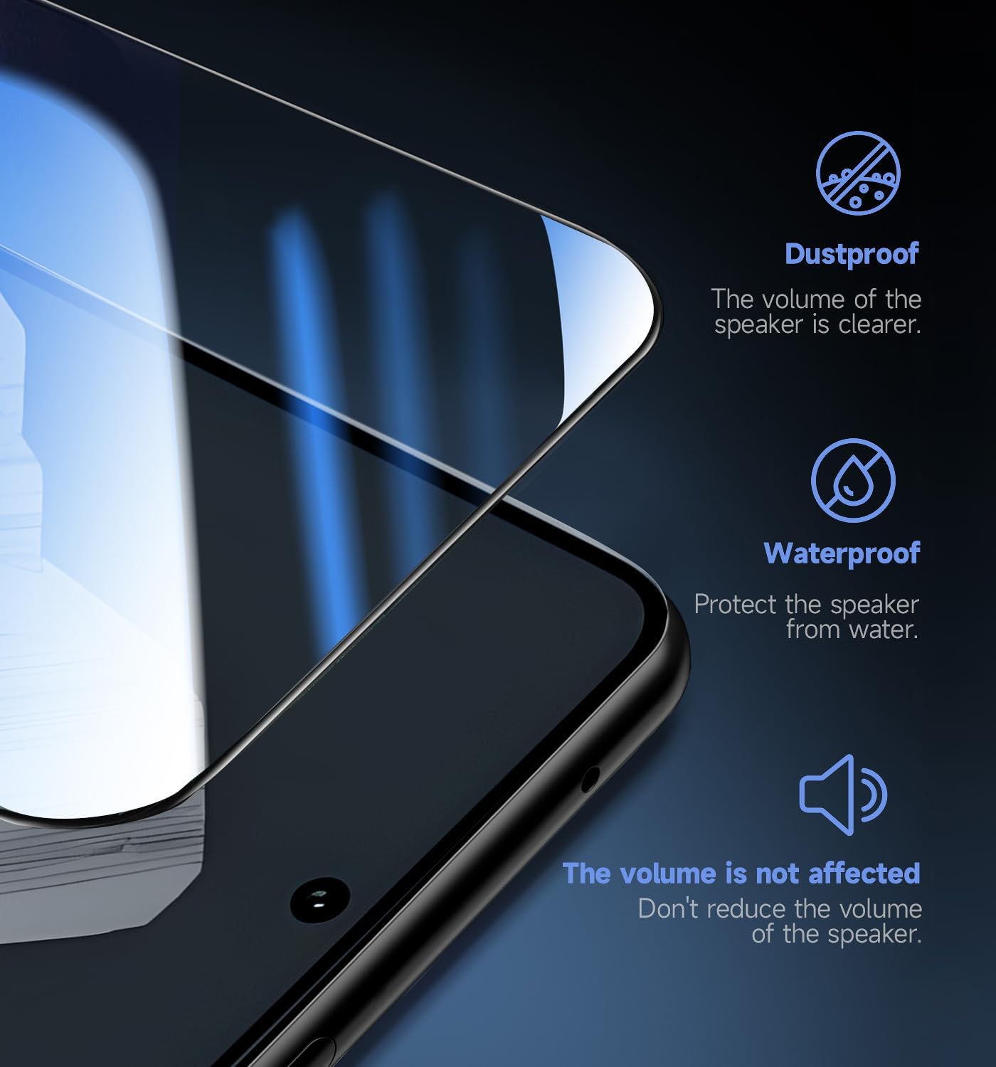 MAGIC JOHN 2 Pack for Google Pixel 8 Pro Tempered Glass Screen Protector, Auto Dust - Elimination, Bubble Free, HD Clear, Easy Installation - 7DAY'S