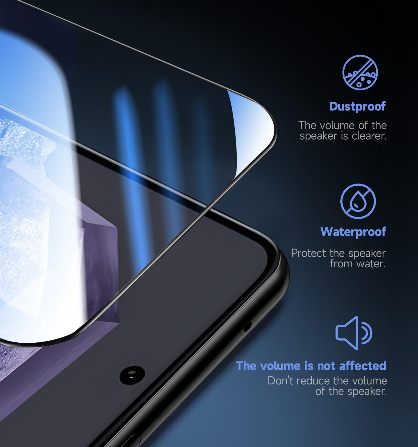 MAGIC JOHN 2 Pack for Google Pixel 8 Tempered Glass Screen Protector, Auto Dust - Elimination, Bubble Free, HD Clear, Easy Installation - 7DAY'S