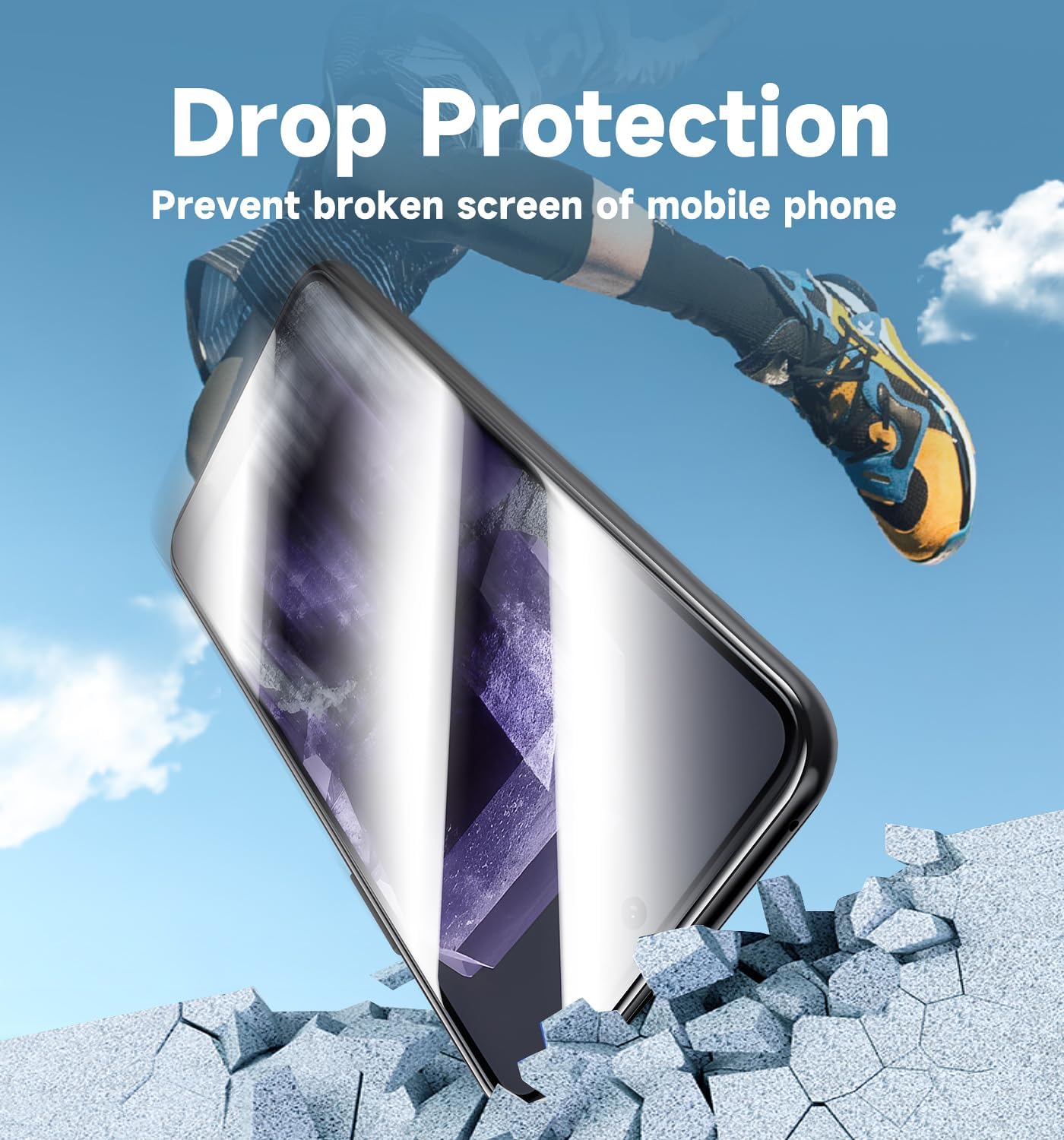 MAGIC JOHN 2 Pack for Google Pixel 8 Tempered Glass Screen Protector, Auto Dust - Elimination, Bubble Free, HD Clear, Easy Installation - 7DAY'S