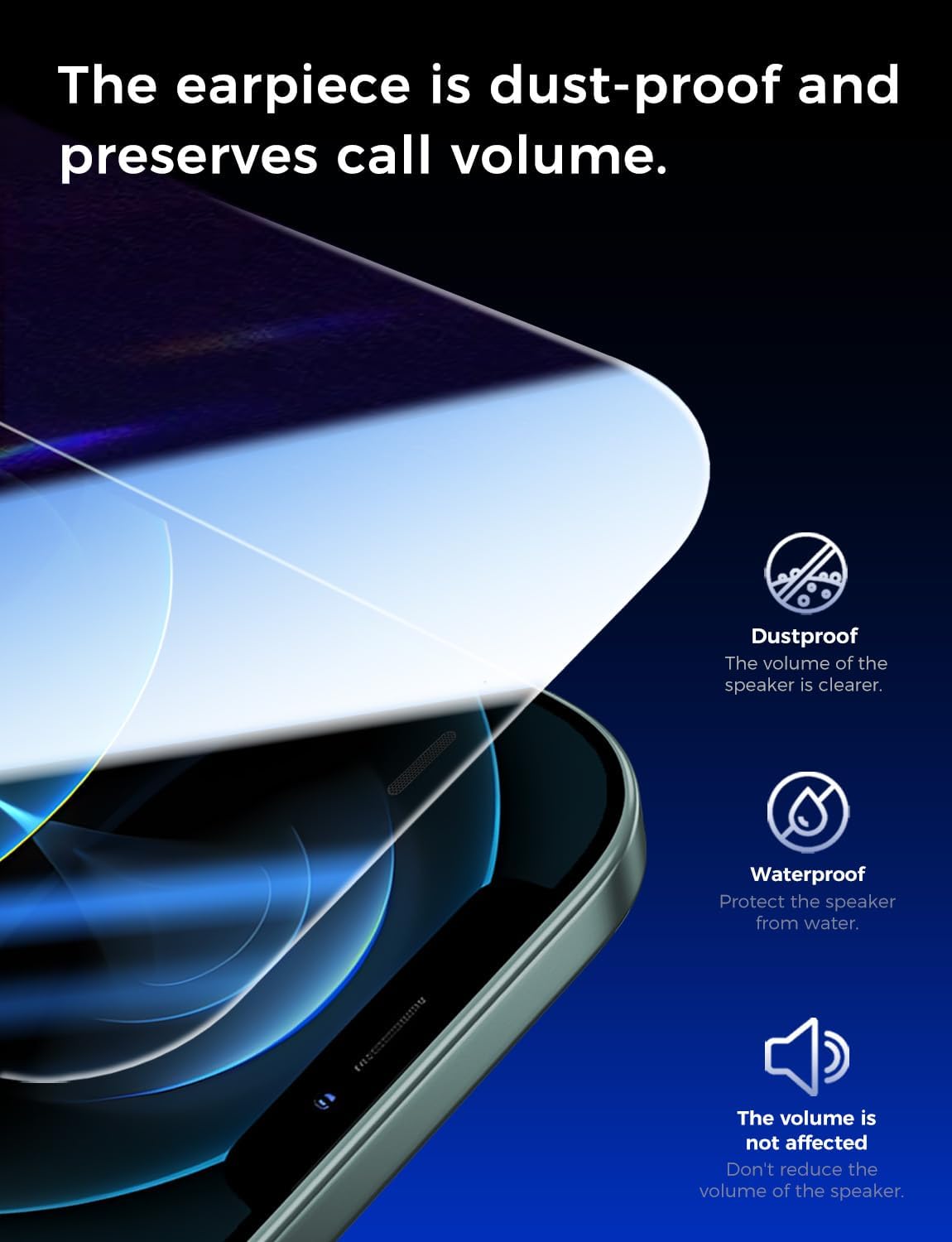 MAGIC JOHN 2 Pack for iPhone 12 Pro Max 6.7 inch Tempered Glass Screen Protector, Auto Dust - Elimination Installation, Bubble Free, HD Clear, Easy Installation - 7DAY'S