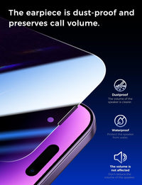 MAGIC JOHN 2 Pack for iPhone 14 Pro Max 6.7 inch Privacy Tempered Glass Screen Protector, Auto Dust - Elimination Installation, Easy Installation, Bubble Free - 7DAY'S