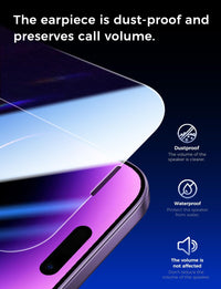 MAGIC JOHN 2 Pack for iPhone 14 Pro Max 6.7 inch Tempered Glass Screen Protector, Auto Dust - Elimination Installation, Bubble Free, Dynamic Island Compatible, HD Clear, Easy Installation - 7DAY'S