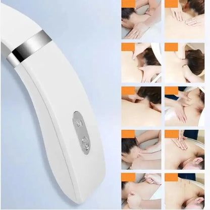 Massager For Pain ReliefCervical Massager Portable Mini Neck Shoulder Massager Deep Massage Neck Warm Pressing Neck Pressing Care Neck - 7DAY'S