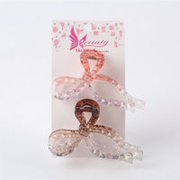 Matte Color Solid Claw Bobby Pin Set Claw Bag Stylish Bobby Pin Set - 7DAY'S