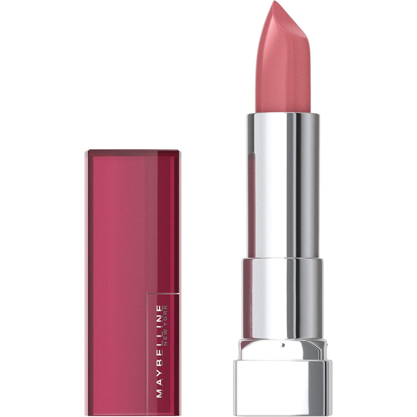 Maybelline Color Sensational Lipstick, Lip Makeup, Cream Finish, Hydrating Lipstick, Crazy for Coffee, Nude Pink ,1 Count - 7DAY'S