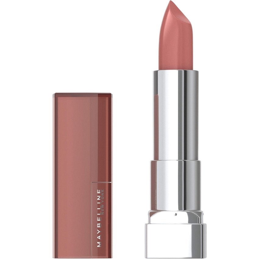 Maybelline Color Sensational Lipstick, Lip Makeup, Cream Finish, Hydrating Lipstick, Crazy for Coffee, Nude Pink ,1 Count - 7DAY'S